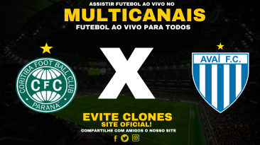 Assistir Coritiba x Avai Ao Vivo Online 30/05/2025